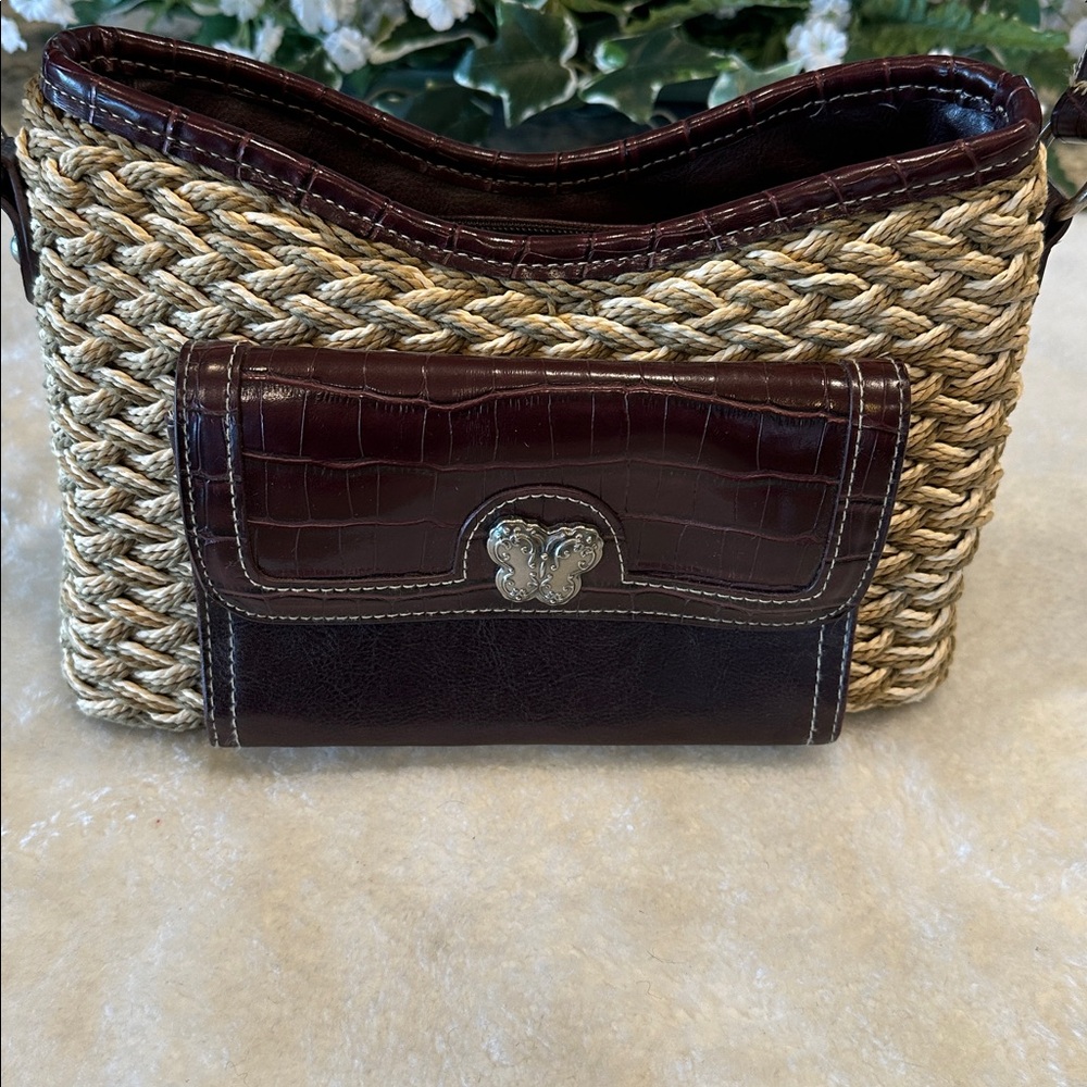Bueno wicker handbag